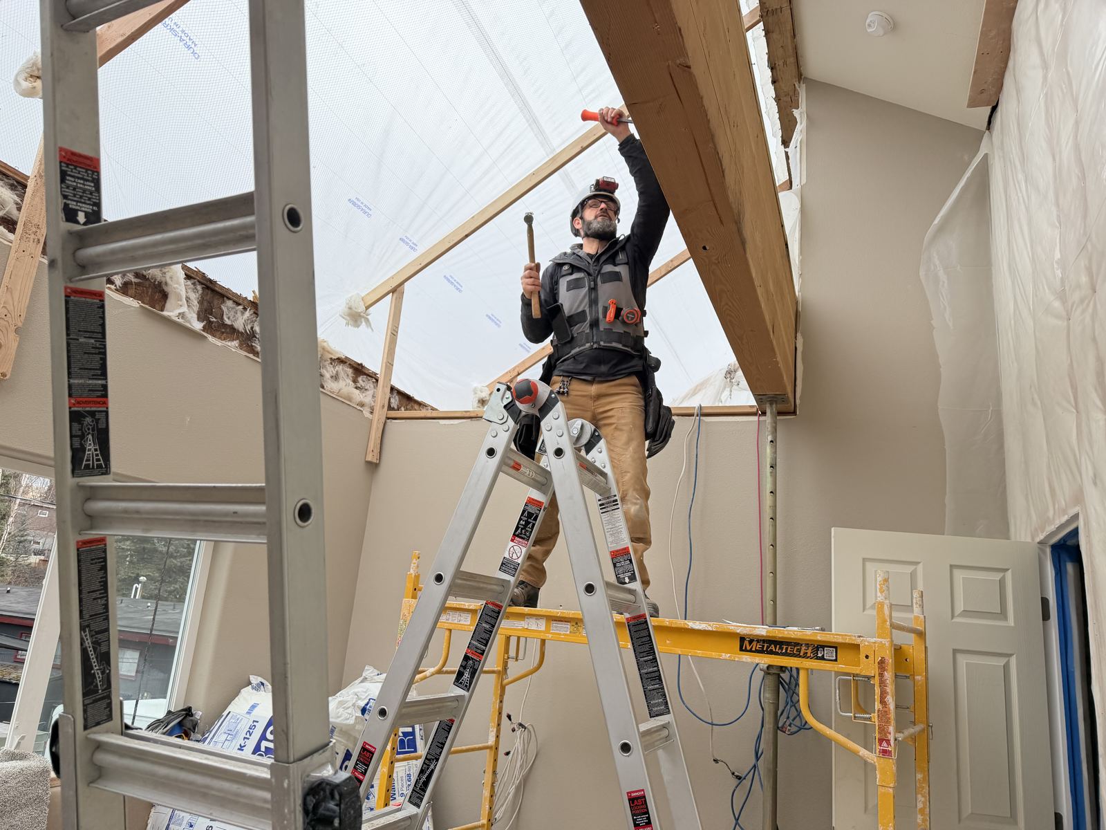 Professional restoration team